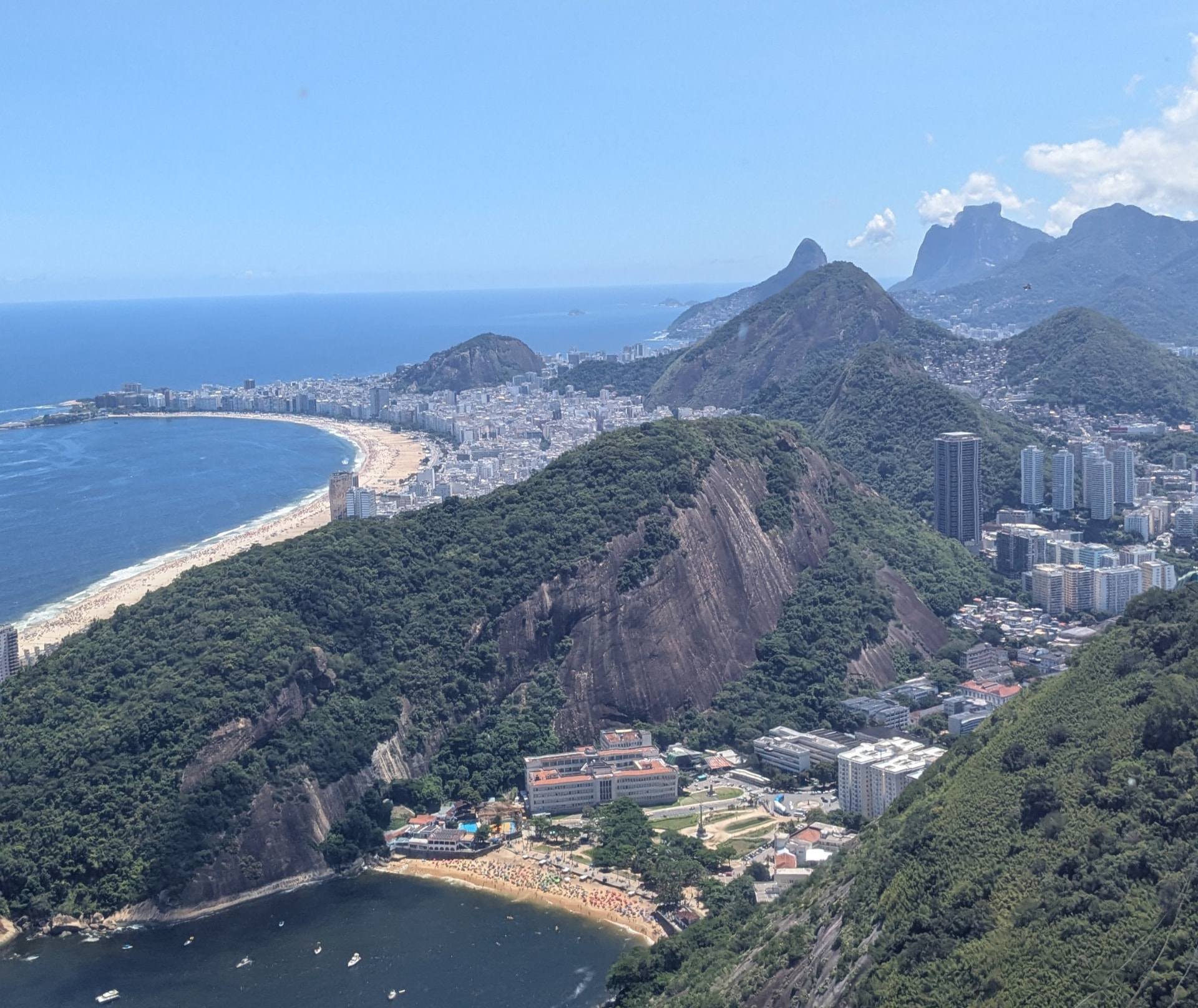 Blick über Rio de Janeiro